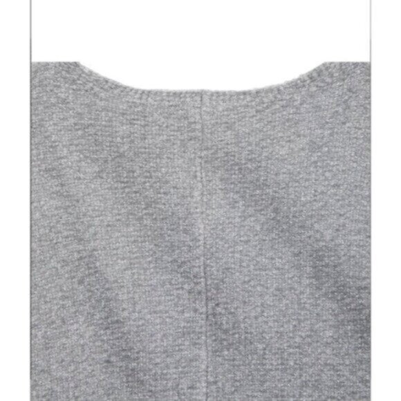 2021 Disney Parks Holiday Minnie Mouse Sweater Cardigan Soft Silver Chenille Med - Picture 4 of 11